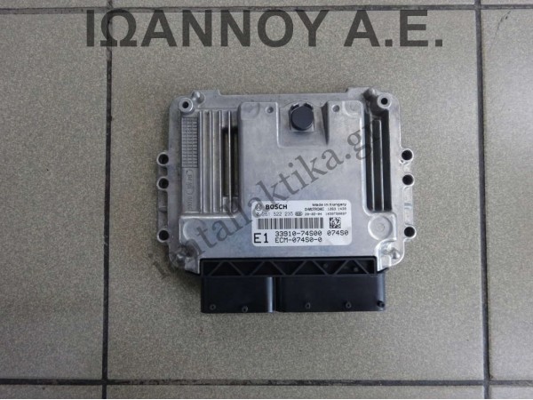 ΕΓΚΕΦΑΛΟΣ ΜΗΧΑΝΗΣ 33910-74S00 ECM-074S0-0 0261S22235 SUZUKI VITARA 2019