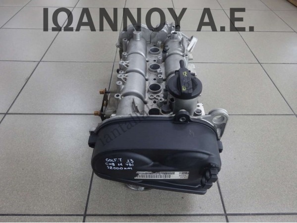 ΚΕΦΑΛΗ ΚΑΠΑΚΙ ΚΙΝΗΤΗΡΑ 04E103479 04E103475P CMB 1.4cc TSI 28.000ΧΛΜ VW GOLF 7 2013 - 2016