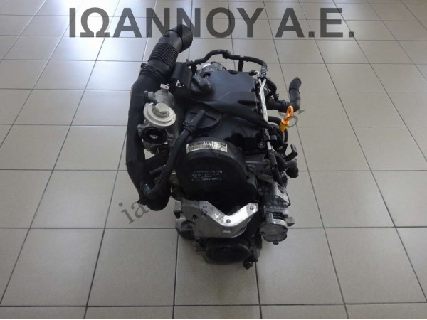 ΜΗΧΑΝΗ ΚΙΝΗΤΗΡΑΣ BNM 1.4cc TDI 94.110ΧΛΜ SKODA ROOMSTER 2006 - 2010