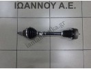 ΗΜΙΑΞΟΝΙΟ ΕΜΠΡΟΣ ΑΡΙΣΤΕΡΟ 5ΑΡΙ 6Q0407271AT 1A TH AZQ 1.2cc SKODA FABIA 2000 - 2007