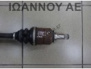 ΗΜΙΑΞΟΝΙΟ ΕΜΠΡΟΣ ΔΕΞΙΟ ΧΩΡΙΣ ABS 5ΑΡΙ Z12XE 1.2cc OPEL CORSA C 2000 - 2006