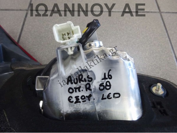 ΦΑΝΑΡΙ ΠΙΣΩ ΔΕΞΙΟ ΕΣΩΤΕΡΙΚΟ LED KOITO 02-344 TOYOTA AURIS 5ΘΥΡΟ 2016 - 2018