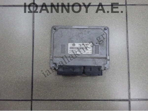 ΕΓΚΕΦΑΛΟΣ ΜΗΧΑΝΗΣ 03E906033R 5WP44224 02 BENZIN SIMOS 3PG 7002 VW POLO 2005 - 2009