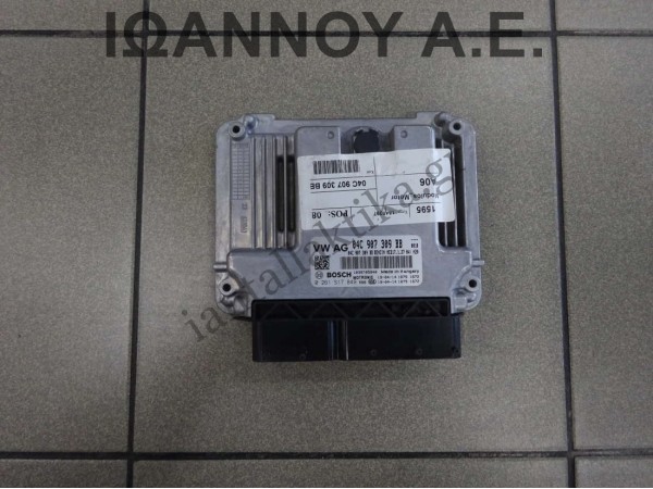 ΕΓΚΕΦΑΛΟΣ ΜΗΧΑΝΗΣ 04C907309BB 0261S17849 1039T05940 BENZIN MED17.1.27 VW POLO 2017 - 2020