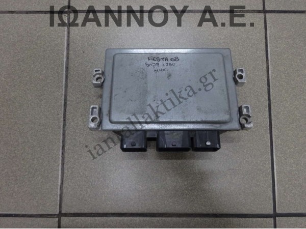 ΕΓΚΕΦΑΛΟΣ ΜΗΧΑΝΗΣ AV21-12A650-CB S180047012B EMS2102 FORD FIESTA 2008 - 2012