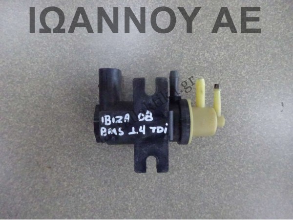 ΒΑΛΒΙΔΑ TURBO 1K0906627A 7.00868.00 70086800 BMS 1.4cc TDI SEAT IBIZA 2008 - 2012