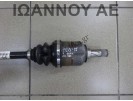 ΗΜΙΑΞΟΝΙΟ ΕΜΠΡΟΣ ΔΕΞΙΟ ΜΕ ABS 5ΑΡΙ Z12XEP 1.2cc OPEL CORSA C 2004 - 2006