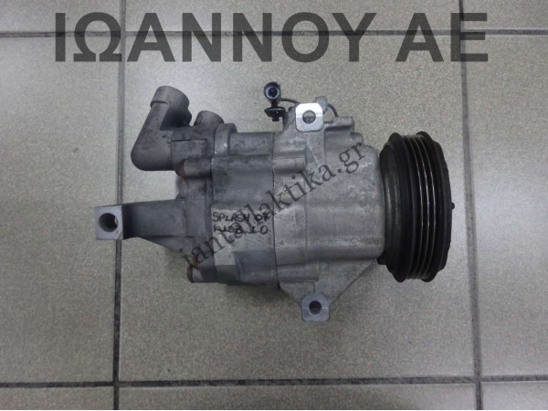 ΚΟΜΠΡΕΣΕΡ A/C 95200-51KA0 Z0006291A DKV-08R K10B 1.0cc SUZUKI SPLASH 2007 - 2014 