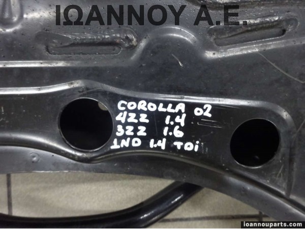 ΓΕΦΥΡΑ ΕΜΠΡΟΣ 4ZZ 1.4cc 3ZZ 1.6cc 1ND 1.4cc TDI TOYOTA COROLLA 2002 - 2008