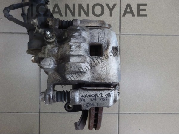 ΔΑΓΚΑΝΑ ΕΜΠΡΟΣ ΑΡΙΣΤΕΡΗ Y4 1.4cc TDI MAZDA 2 2008 - 2014