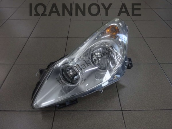 ΦΑΝΑΡΙ ΕΜΠΡΟΣ ΑΡΙΣΤΕΡΟ 13186381 89313290 563964584 OPEL CORSA D 2006 - 2011