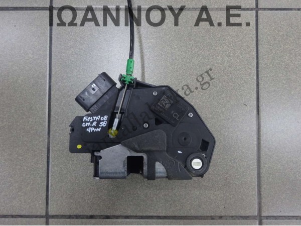 ΚΛΕΙΔΑΡΙΑ ΠΟΡΤΑΣ ΠΙΣΩ ΔΕΞΙΑ 8A6A-A26412-AF 4PIN FORD FIESTA 5ΘΥΡΟ 2008 - 2012