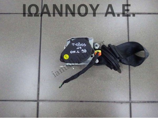 ΖΩΝΗ ΑΣΦΑΛΕΙΑΣ ΠΙΣΩ ΑΡΙΣΤΕΡΑ 2GM857805 VW T CROSS 5ΘΥΡΟ 2019 - 2022