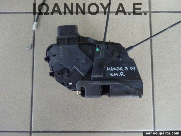 ΚΛΕΙΔΑΡΙΑ ΠΟΡΤΑΣ EMΠΡΟΣ ΔΕΞΙΑ 5N6A-A21812-FC BP4R58 X38172A MAZDA 3 2004 - 2008