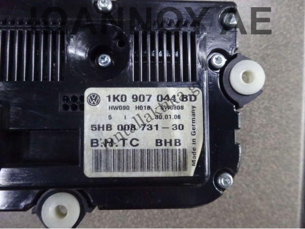 ΧΕΙΡΙΣΤΗΡΙΑ ΚΑΛΟΡΙΦΕΡ A/C ΚΛΙΜΑ 1K0907044BD 5HB008731-30 VW GOLF 5 2004 - 2008