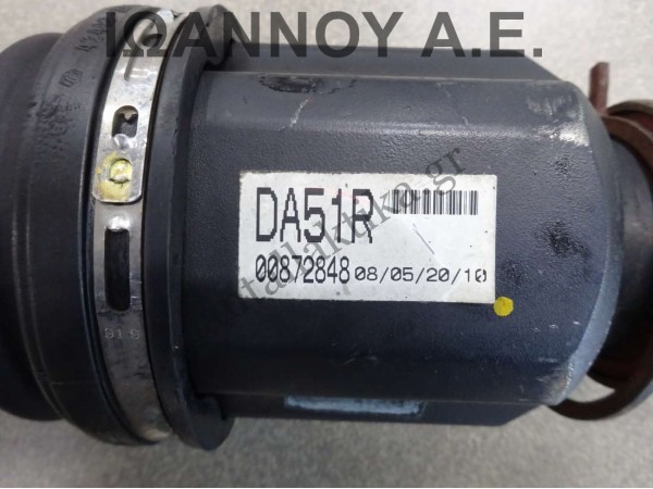 ΗΜΙΑΞΟΝΙΟ ΕΜΠΡΟΣ ΔΕΞΙΟ 6ΑΡΙ 2AD 2.2cc TDI DA51R TOYOTA RAV4 2006 - 2009