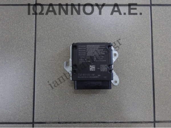 ΕΓΚΕΦΑΛΟΣ AIRBAG ΑΕΡΟΣΑΚΩΝ 2Q0959655AM 0285015184 AUDI A1 2018 - 2020