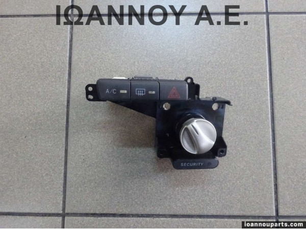 ΧΕΙΡΙΣΤΗΡΙΟ ΚΑΛΟΡΙΦΕΡ ΚΑΙ ΔΙΑΚΟΠΤΗΣ ALARM 758294 TOYOTA YARIS 2003 - 2006