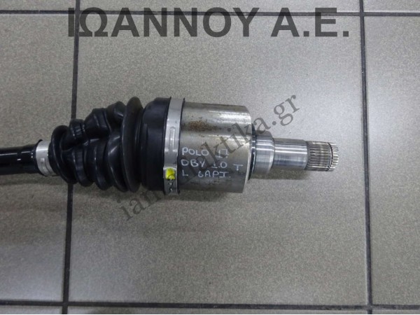 ΗΜΙΑΞΟΝΙΟ ΕΜΠΡΟΣ ΑΡΙΣΤΕΡΟ 6ΑΡΙ 2Q0407271BK DBY 1.0cc T VW POLO 2017 - 2020