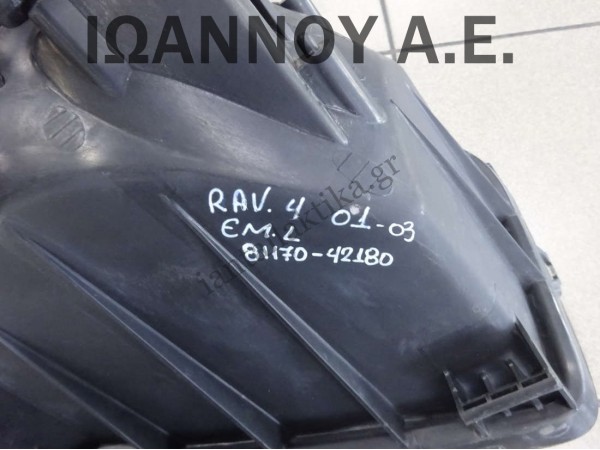 ΦΑΝΑΡΙ ΕΜΠΡΟΣ ΑΡΙΣΤΕΡΟ 81170-42180 TOYOTA RAV4 2001 - 2003