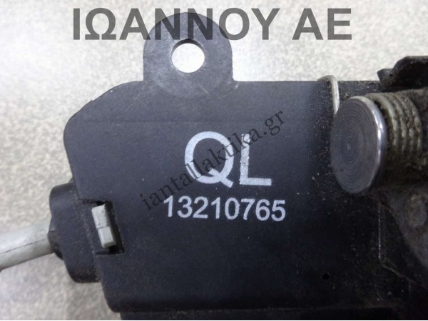 ΚΛΕΙΔΑΡΙΑ ΠΟΡΤΑΣ ΕΜΠΡΟΣ ΔΕΞΙΑ 13210765 QL 5PIN OPEL VECTRA C SDN SW 2005 - 2008