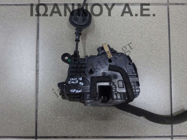 ΚΛΕΙΔΑΡΙΑ ΠΟΡΤΑΣ ΕΜΠΡΟΣ ΔΕΞΙΑ 805024563R 4PIN RENAULT CLIO 5ΘΥΡΟ 2016 - 2019