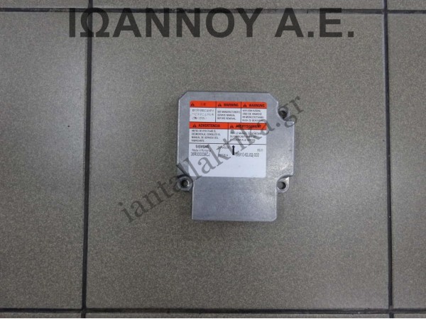 ΕΓΚΕΦΑΛΟΣ AIRBAG ΑΕΡΟΣΑΚΩΝ 38910-62J02-000 5WK43538 SUZUKI SWIFT 2006 - 2011