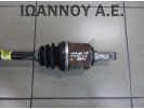 ΗΜΙΑΞΟΝΙΟ ΕΜΠΡΟΣ ΑΡΙΣΤΕΡΟ 5ΑΡΙ Z16XE 1.6cc OPEL MERIVA 2003 - 2010