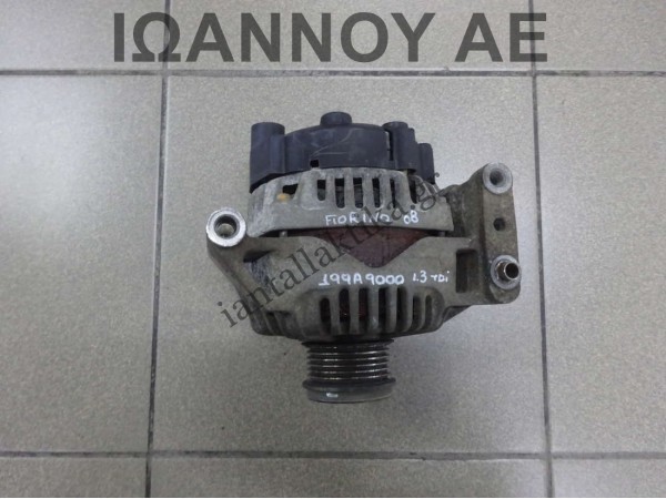 ΔΥΝΑΜΟ 51854103 2608893Α TG12S101 199A9000 1.3cc TDI FIAT FIORINO 2008 - 2016