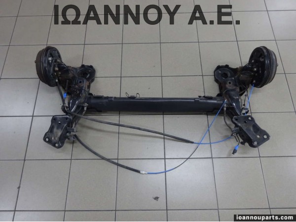 ΑΞΟΝΑΣ ΠΙΣΩ ΜΕ ΤΑΜΠΟΥΡΑ KFV 1.4cc PEUGEOT 207 2006 - 2014