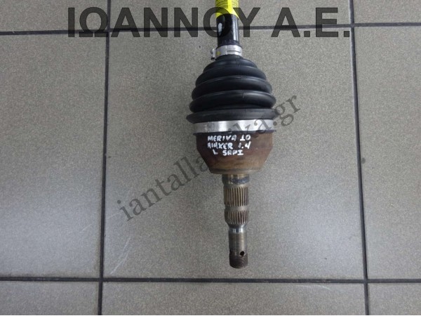 ΗΜΙΑΞΟΝΙΟ ΕΜΠΡΟΣ ΑΡΙΣΤΕΡΟ 5ΑΡΙ YF A14XER 1.4cc OPEL MERIVA 2010 - 2014