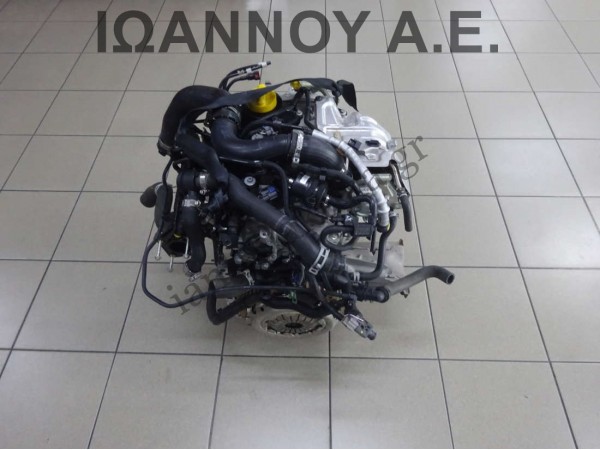 ΜΗΧΑΝΗ ΚΙΝΗΤΗΡΑΣ H4BB 0.9cc T 29.500ΧΛΜ RENAULT CLIO 2018 - 2019