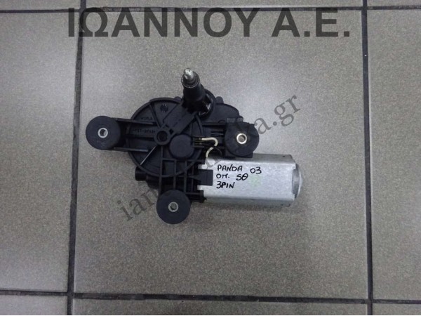 ΜΟΤΕΡ ΥΑΛΟΚΑΘΑΡΙΣΤΗΡΑ ΠΙΣΩ MS259600-7002 TGL350 3PIN FIAT PANDA 5ΘΥΡΟ 2003 - 2012