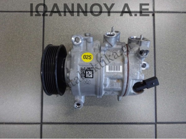 ΚΟΜΠΡΕΣΕΡ A/C 5Q0816803D GE447150-7852 6SES14C VW GOLF 7 2016 - 2018