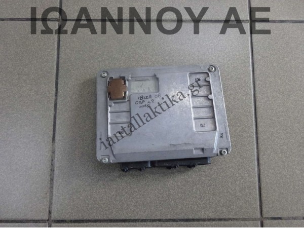 ΕΓΚΕΦΑΛΟΣ ΜΗΧΑΝΗΣ 03E906023AA 03E906023M SIMOS 9.1 5WP40858 04 CGP 1.2cc SEAT IBIZA 2008 - 2012