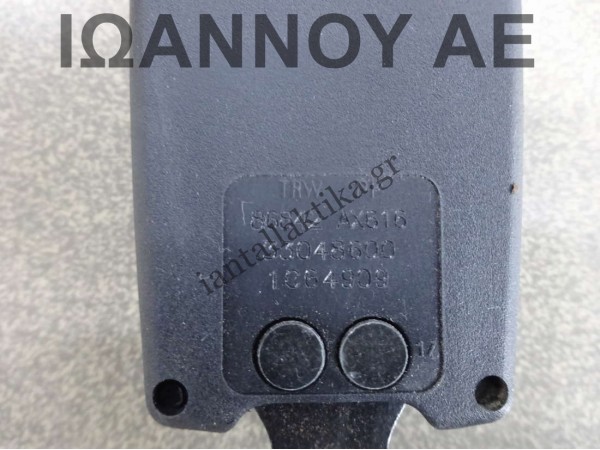 ΚΟΥΜΠΩΜΑ ΖΩΝΗΣ ΕΜΠΡΟΣ ΔΕΞΙΟ 86842-AX616 NISSAN MICRA K12 3-5ΘΥΡΟ 2003 - 2010