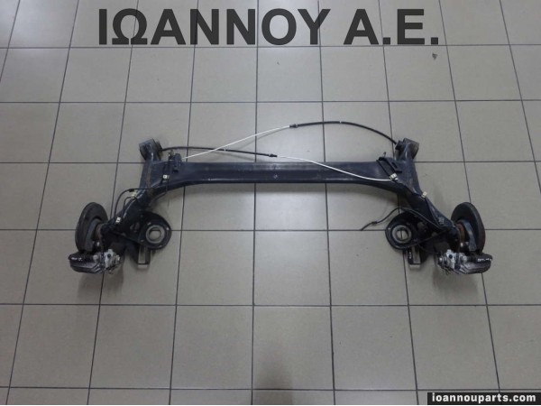 ΑΞΟΝΑΣ ΠΙΣΩ ΜΕ ΔΙΣΚΟΥΣ BBY 1.4cc VW POLO 2002 - 2005