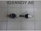 ΗΜΙΑΞΟΝΙΟ ΕΜΠΡΟΣ ΑΡΙΣΤΕΡΟ 6ΑΡΙ 13248645 YM B16DTL 1.6cc TDI OPEL MERIVA 2014