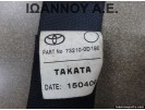 ΖΩΝΗ ΑΣΦΑΛΕΙΑΣ ΕΜΠΡΟΣ ΔΕΞΙΑ 73210-0D190 TOYOTA YARIS 3ΘΥΡΟ 2006 - 2009