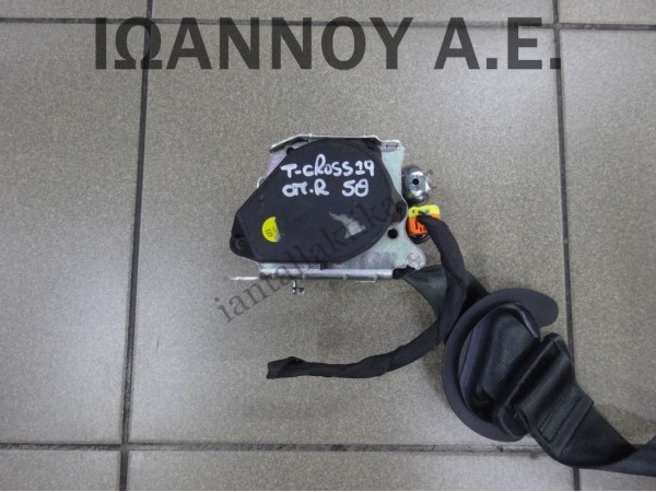 ΖΩΝΗ ΑΣΦΑΛΕΙΑΣ ΠΙΣΩ ΔΕΞΙΑ 2GM857806 VW T CROSS 5ΘΥΡΟ 2019 - 2022