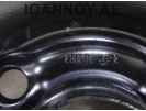 ΖΑΝΤΑ ΡΕΖΕΡΒΑ ΑΝΑΓΚΗΣ 16' 125 / 85 / 16 2160718 3.5JX16H2 ET10 4X108 OPEL CROSSLAND X 2017 - 2020