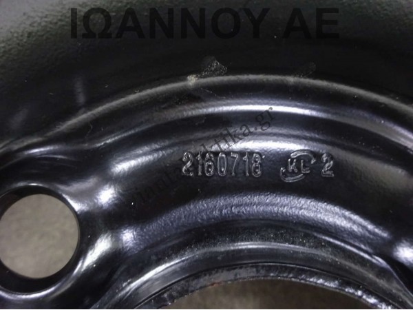 ΖΑΝΤΑ ΡΕΖΕΡΒΑ ΑΝΑΓΚΗΣ 16' 125 / 85 / 16 2160718 3.5JX16H2 ET10 4X108 OPEL CROSSLAND X 2017 - 2020