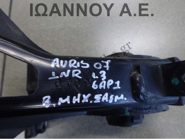 ΒΑΣΗ ΜΗΧΑΝΗΣ ΣΑΣΜΑΝ 6ΑΡΙ 12371-0D180 1NR 1.3cc TOYOTA AURIS 2007 - 2010