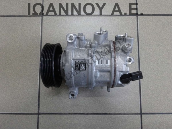 ΚΟΜΠΡΕΣΕΡ A/C 5Q0816803D GE447150-7853 6SES14C VW POLO 2017 - 2020