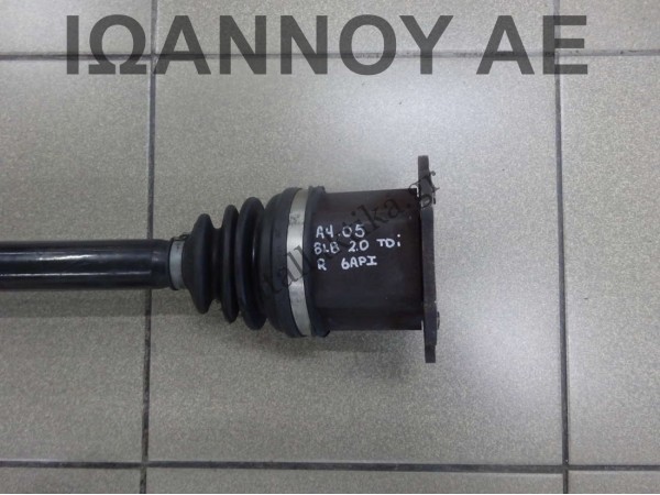 ΗΜΙΑΞΟΝΙΟ ΕΜΠΡΟΣ ΔΕΞΙΟ 6ΑΡΙ BLB 2.0cc TDI AUDI A4 2005 - 2008