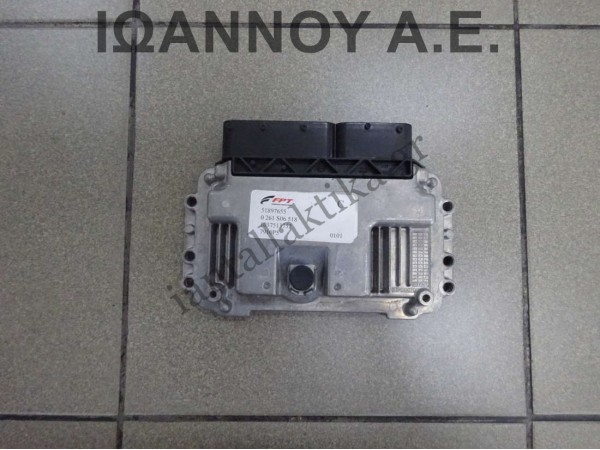 ΕΓΚΕΦΑΛΟΣ ΜΗΧΑΝΗΣ 51897655 0261S06518 1037513752 312A3000 1.4cc T FIAT 500 ABARTH 2007 - 2014