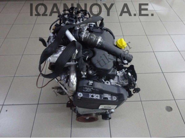 ΜΗΧΑΝΗ ΚΙΝΗΤΗΡΑΣ K9KE629 1.5cc TDI 24.980ΧΛΜ RENAULT CLIO 2016 - 2019