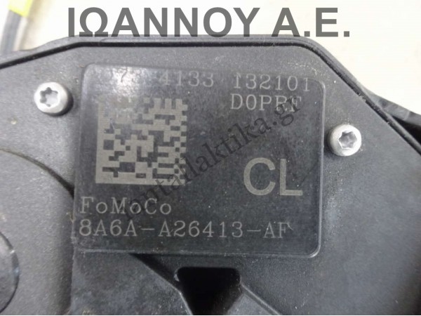 ΚΛΕΙΔΑΡΙΑ ΠΟΡΤΑΣ ΠΙΣΩ ΑΡΙΣΤΕΡΗ 8A6A-A26413-AF 4PIN FORD FIESTA 5ΘΥΡΟ 2008 - 2012