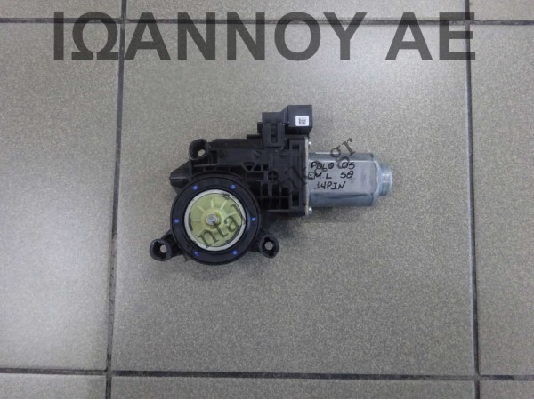 ΜΟΤΕΡ ΠΑΡΑΘΥΡΟΥ ΕΜΠΡΟΣ ΑΡΙΣΤΕΡΟ 6Q2959802F VW240D2DLS 402143D 14PIN VW POLO 5ΘΥΡΟ 2005 - 2009