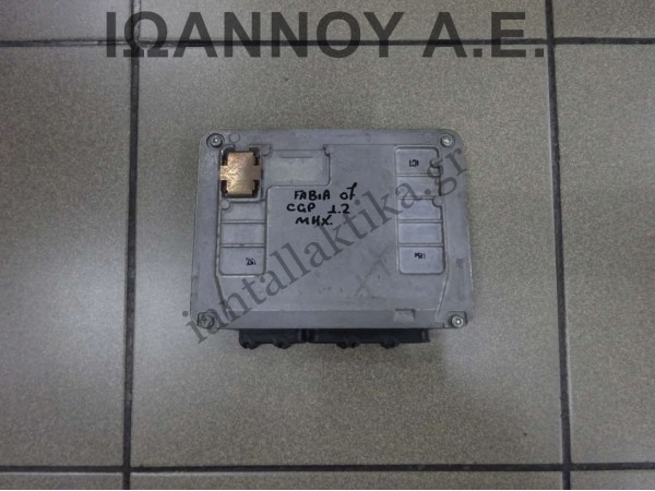 ΕΓΚΕΦΑΛΟΣ ΜΗΧΑΝΗΣ 03E906023Q 03E906023 5WP40853 SKODA FABIA 2007 - 2011